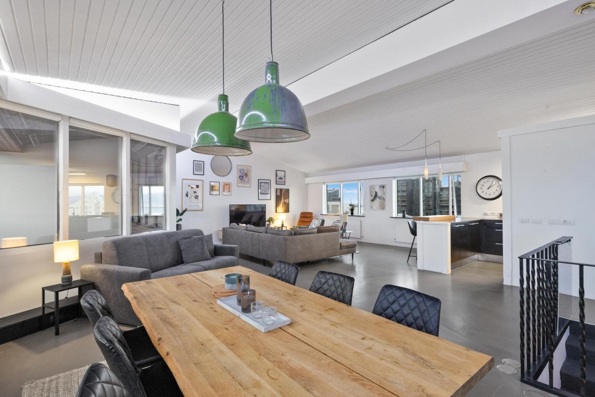 Penthouse Apt On The Shopping Street-Free Parking Reykjavík Exterior foto